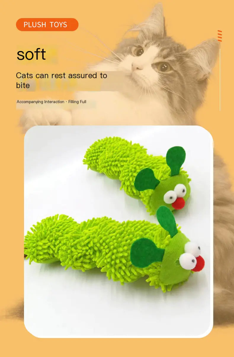 Catnip Caterpillar Toy